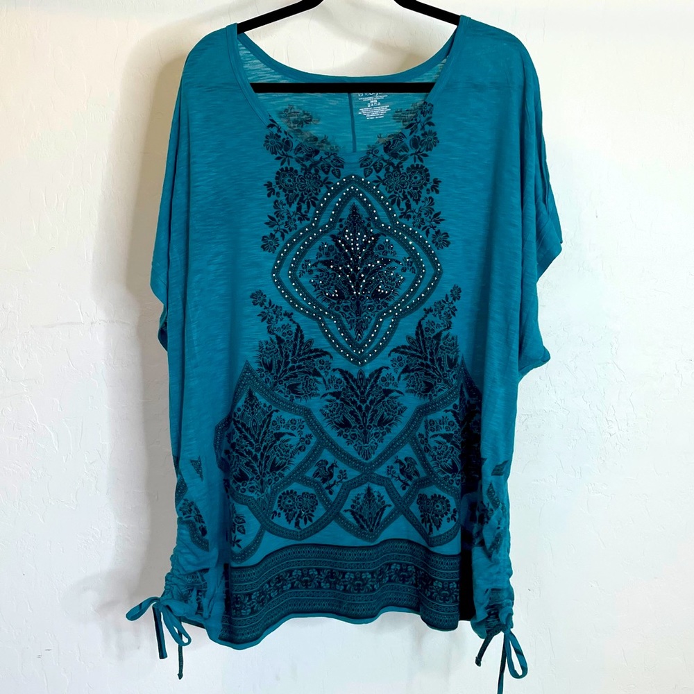 Lane Bryant Ruched Side Top
